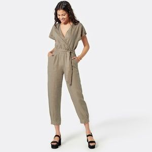 AZITA LINEN JUMPSUIT